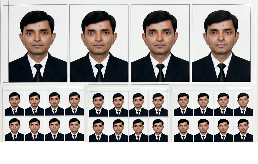 Ticket Size & Passport Photo Action